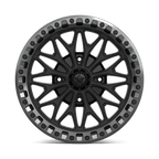Msa Offroad Wheels Ma53 Bolo Utv Beadlock 18X7 +10 Matte Black W/ Gl-Gunmetal Rg