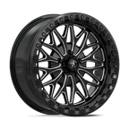 Msa Offroad Wheels Ma53 Bolo Utv Beadlock 18X7 +10 Gloss Black Milled