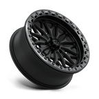 Msa Offroad Wheels Ma53 Bolo Utv Beadlock 18X7 +10 Matte Black W/ Gl-Gunmetal Rg