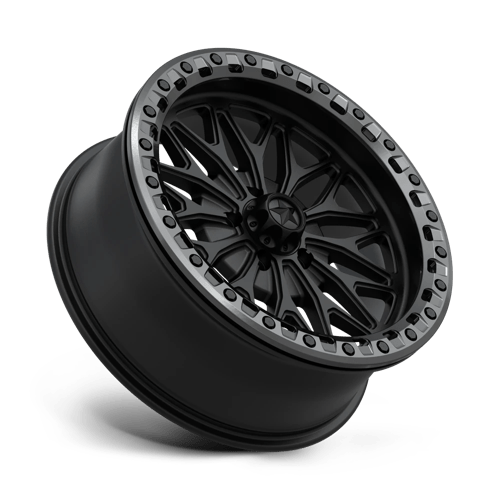 Msa Offroad Wheels Ma53 Bolo Utv Beadlock 18X7 +10 Matte Black W/ Gl-Gunmetal Rg