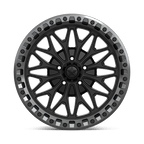 Msa Offroad Wheels Ma53 Bolo Utv Beadlock 18X7 +10 Matte Black W/ Gl-Gunmetal Rg