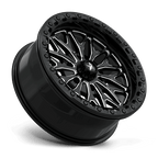 Msa Offroad Wheels Ma53 Bolo Utv Beadlock 18X7 +10 Gloss Black Milled