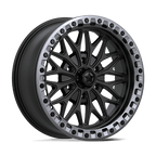 Msa Offroad Wheels Ma53 Bolo Utv Beadlock 18X7 +10 Matte Black W/ Gl-Gunmetal Rg