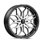 Msa Offroad Wheels M47 Sniper Utv 22X7 +10 Gloss Black Machined
