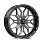 Msa Offroad Wheels M47 Sniper Utv 20X7 +10 Gloss Black Milled