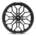 Msa Offroad Wheels M47 Sniper Utv 20X7 +10 Gloss Black Milled