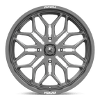 Msa Offroad Wheels M47 Sniper Utv 18X7 +10 Gunmetal Milled