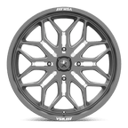 Msa Offroad Wheels M47 Sniper Utv 24X7 +10 Gunmetal Milled