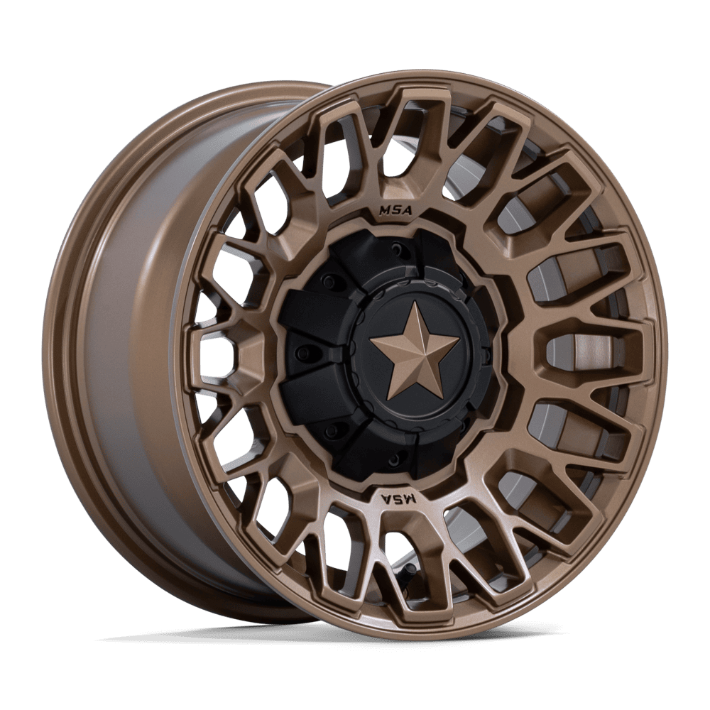 Msa Offroad Wheels M50 Clubber Utv 24X7 +0 Matte Bronze