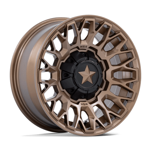 Msa Offroad Wheels M50 Clubber Utv 15X7 +10 Matte Bronze