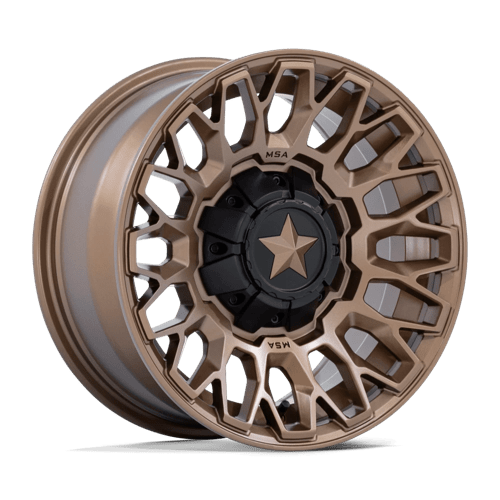 Msa Offroad Wheels M50 Clubber Utv 15X7 +10 Matte Bronze