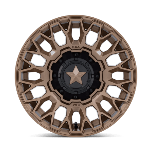Msa Offroad Wheels M50 Clubber Utv 15X7 +10 Matte Bronze