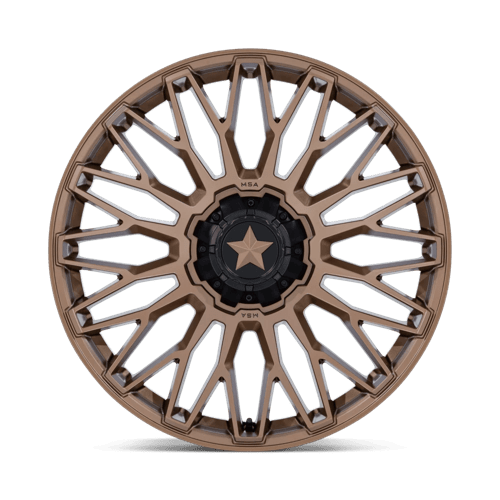 Msa Offroad Wheels M50 Clubber Utv 22X7 +0 Matte Bronze