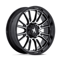Msa Offroad Wheels M51 Thunderlips Utv 15X7 +10 Gloss Black Machined