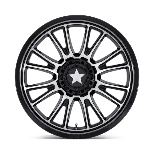 Msa Offroad Wheels M51 Thunderlips Utv 22X7 +0 Gloss Black Machined