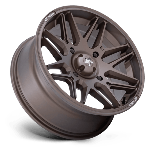 Msa Offroad Wheels M52 Radar Utv 14X7 -47 Matte Bronze