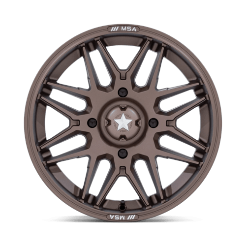 Msa Offroad Wheels M52 Radar Utv 15X7 +10 Matte Bronze