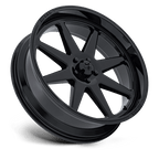 Msa Offroad Wheels M54 Spark Utv 22X7 +0 Gloss Black