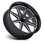 Msa Offroad Wheels M54 Spark Utv 22X7 +0 Gloss Black Milled