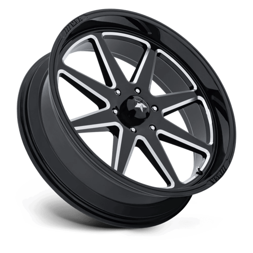 Msa Offroad Wheels M54 Spark Utv 22X7 +0 Gloss Black Milled