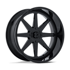 Msa Offroad Wheels M54 Spark Utv 24X10 -25 Gloss Black