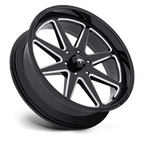Msa Offroad Wheels M54 Spark Utv 24X7 +0 Gloss Black Milled