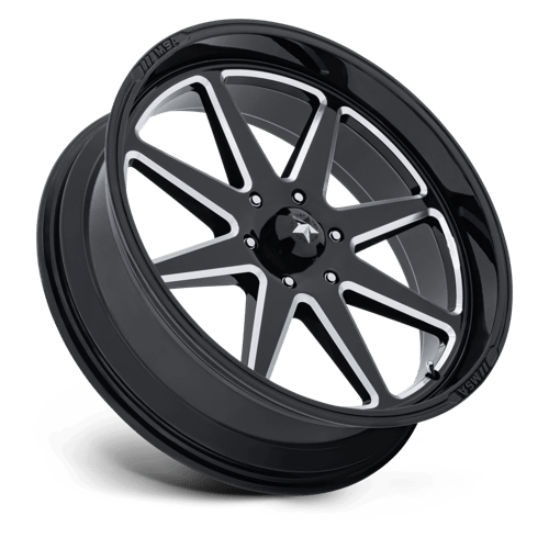 Msa Offroad Wheels M54 Spark Utv 24X7 +0 Gloss Black Milled
