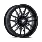 Msa Offroad Wheels M55 Commander Utv 15X7 +10 Gloss Black Milled