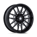 Msa Offroad Wheels M55 Commander Utv 18X7 +10 Gloss Black Milled