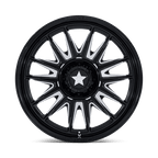 Msa Offroad Wheels M55 Commander Utv 22X7 +0 Gloss Black Milled