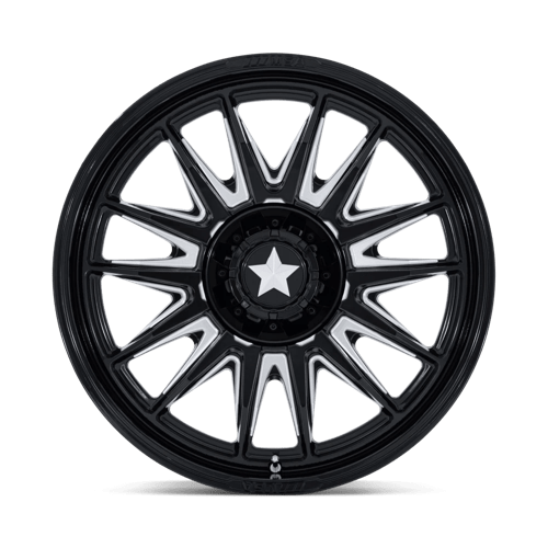 Msa Offroad Wheels M55 Commander Utv 22X7 +0 Gloss Black Milled