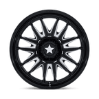 Msa Offroad Wheels M55 Commander Utv 15X7 +10 Gloss Black Milled