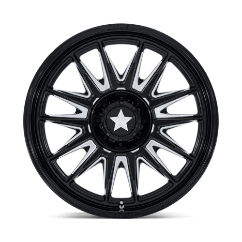 Msa Offroad Wheels M55 Commander Utv 18X7 +10 Gloss Black Milled
