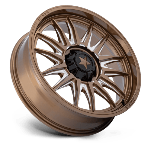 Msa Offroad Wheels M55 Commander Utv 22X7 +0 Gloss Bronze Milled