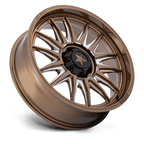 Msa Offroad Wheels M55 Commander Utv 18X7 +10 Gloss Bronze Milled