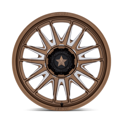 Msa Offroad Wheels M55 Commander Utv 22X7 +0 Gloss Bronze Milled