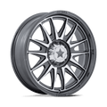Msa Offroad Wheels M55 Commander Utv 20X7 +0 Platinum W/ Machined Face