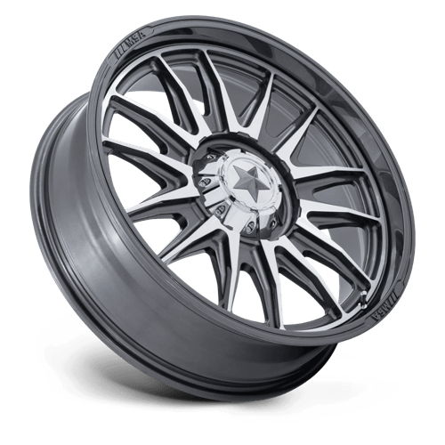 Msa Offroad Wheels M55 Commander Utv 15X7 +10 Platinum W/ Machined Face