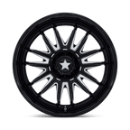 Msa Offroad Wheels M55 Commander Utv 24X10 -25 Gloss Black Milled