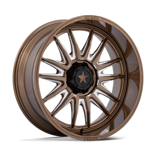 Msa Offroad Wheels M55 Commander Utv 24X10 -25 Gloss Bronze Milled