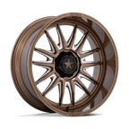 Msa Offroad Wheels M55 Commander Utv 24X10 -25 Gloss Bronze Milled