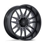 Msa Offroad Wheels M55 Commander Utv 24X10 -25 Matte Gunmetal W/ M-Blk Lip
