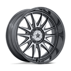Msa Offroad Wheels M55 Commander Utv 24X10 -25 Platinum W/ Machined Face