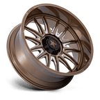 Msa Offroad Wheels M55 Commander Utv 24X10 -25 Gloss Bronze Milled
