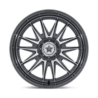 Msa Offroad Wheels M55 Commander Utv 24X10 -25 Platinum W/ Machined Face