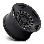 Black Rhino Hard Alloys Muzzle 17X9 -18 Matte Black W/ Mach Tint Ring