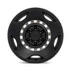 Black Rhino Hard Alloys Muzzle 17X9 -18 Matte Black W/ Mach Tint Ring