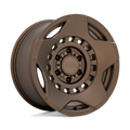 Black Rhino Hard Alloys Muzzle 17X9 +0 Matte Bronze