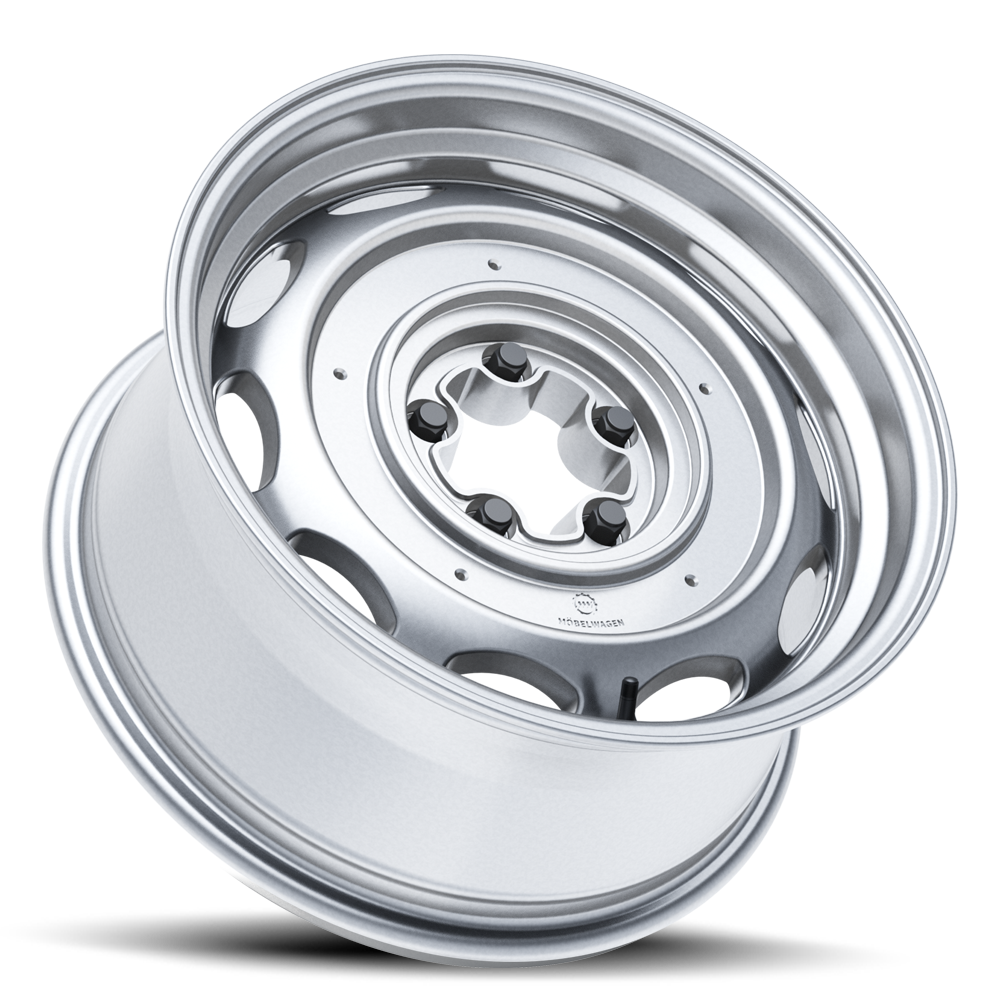 Mobelwagen Mw Interceptor 16X7.5 +23 Silver