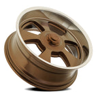 Corsart Malibu 20X8 +1 Satin Bronze W/ Diamond Cut Lip
